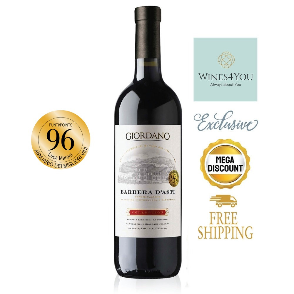 Giordano Barbera D Asti DOCG Collection Italy Red Wine